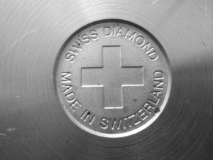 Swiss Diamond Frying Pan Bottom