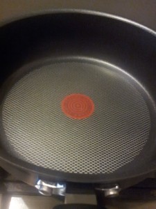 T-fal pan inside