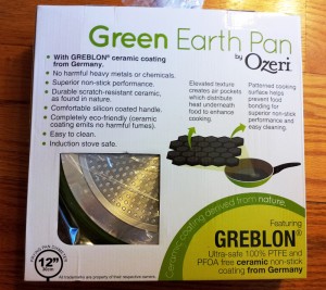 Ozeri Cookware Green Earth Textured Ceramic Nonstick Frying Pan