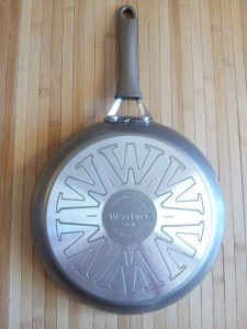 Wearever Pure Living Nonstick Ceramic Pan back