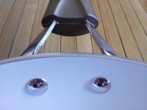 Wearever ceramic pan handle inside